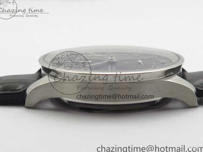 MIROTIME 0325 Portuguese Chrono IW371609 ZF 1:1 Best Edition Black Dial on Black Leather Strap A SmartChoice 7100